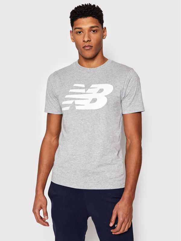 New Balance New Balance Тишърт Classic New MT03919 Сив Regular Fit