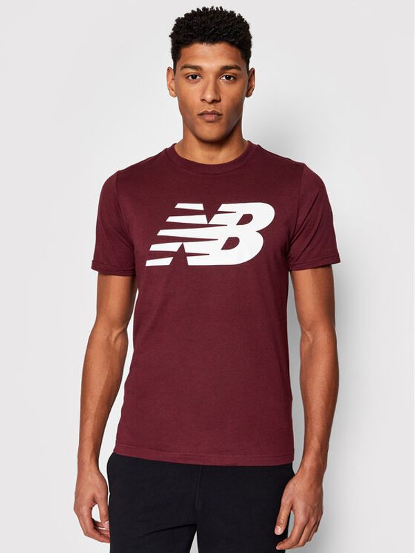 New Balance New Balance Тишърт MT03919 Бордо Regular Fit