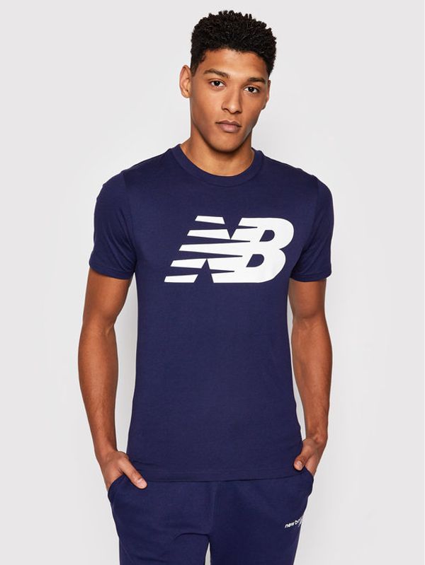 New Balance New Balance Тишърт MT03919P Тъмносин Regular Fit