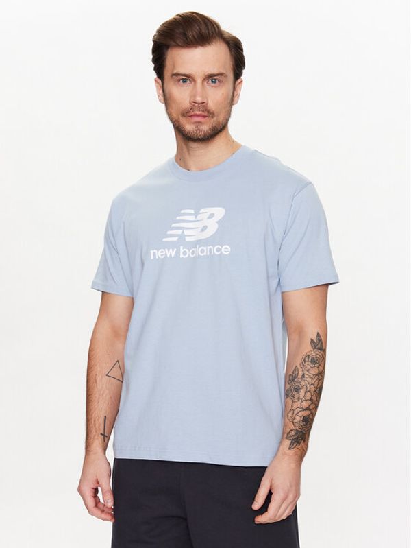 New Balance New Balance Тишърт MT31541 Син Relaxed Fit