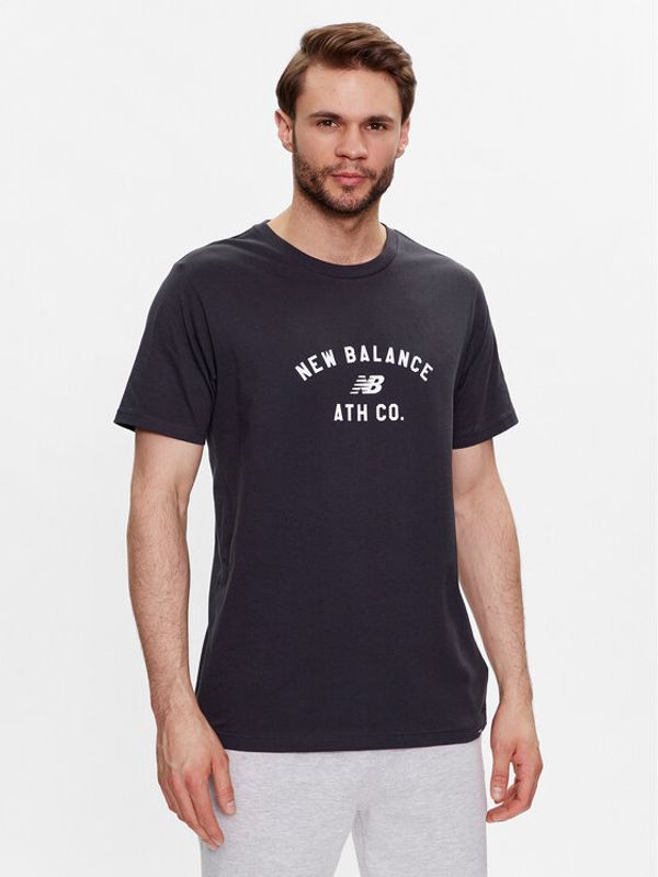 New Balance New Balance Тишърт MT31907 Черен Regular Fit