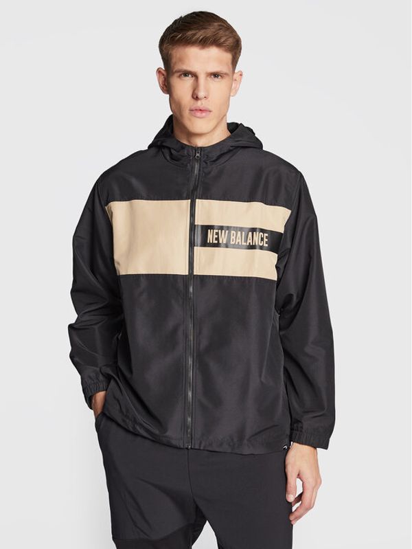 New Balance New Balance Ветровка MJ23900 Черен Relaxed Fit