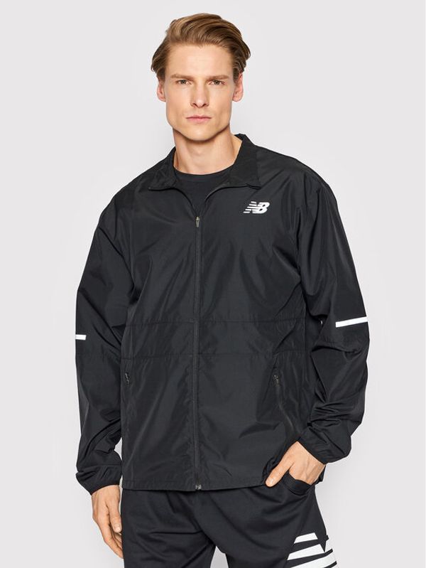New Balance New Balance Яке за джогинг Accelerate MJ03217 Черен Regular Fit