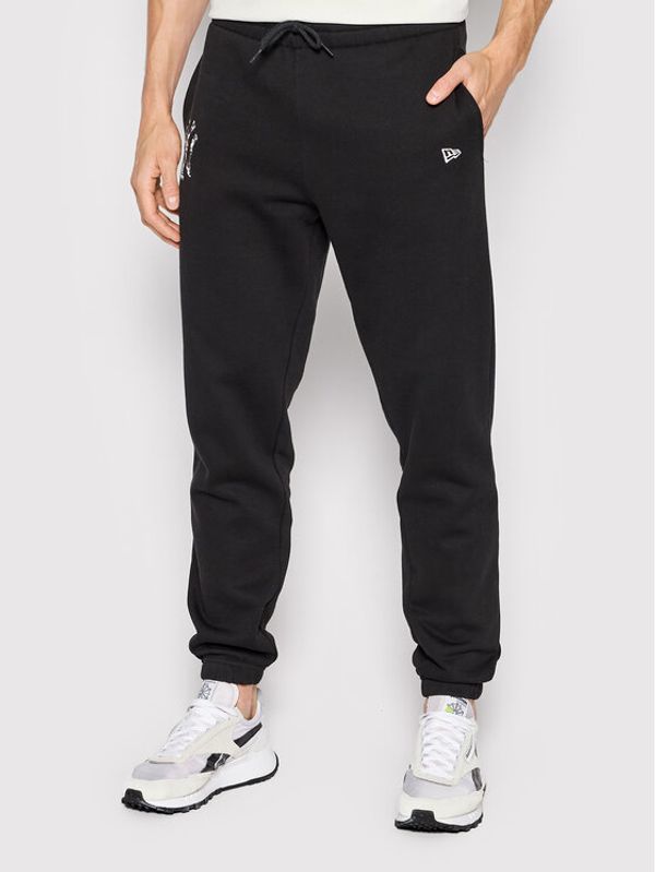 New Era New Era Долнище анцуг Mlb Infill Team Logo 12893148 Черен Regular Fit