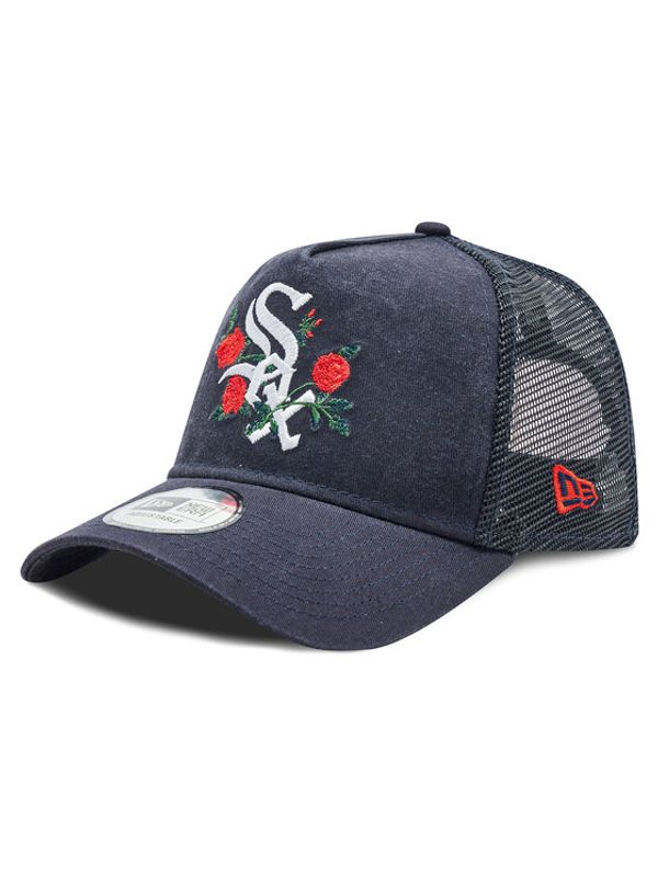 New Era New Era Шапка с козирка Flower Trucker Chiw 60298824 Тъмносин