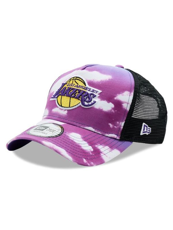 New Era New Era Шапка с козирка LA Lakers Cloud All Over Print 60362727 Виолетов