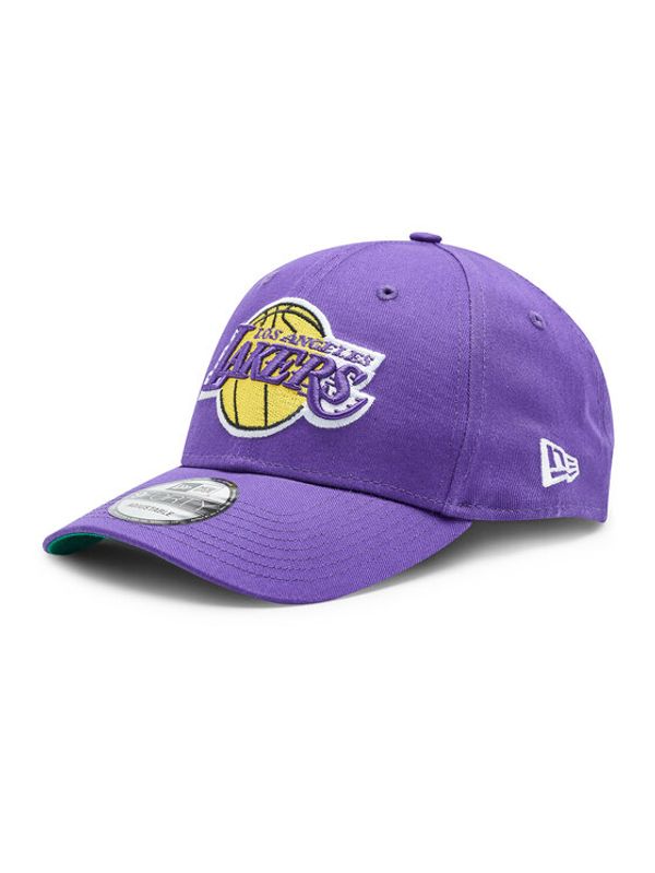 New Era New Era Шапка с козирка New Era 9FORTY Los Angeles Lakers NBA Team Side Patch Cap Виолетов