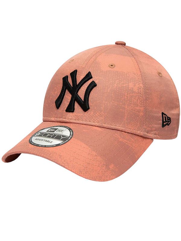 New Era New Era Шапка с козирка New Era MLB 9FORTY New York Yankees Print Cap Розов