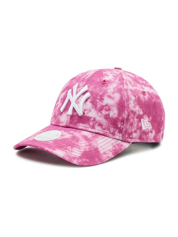 New Era New Era Шапка с козирка Tie Dye 9Forty 60240649 Розов