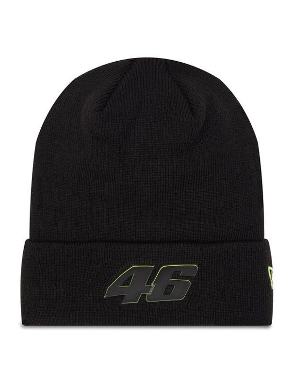 New Era New Era Шапка VR46 Logo Print Cuff Beanie 60284502 Черен