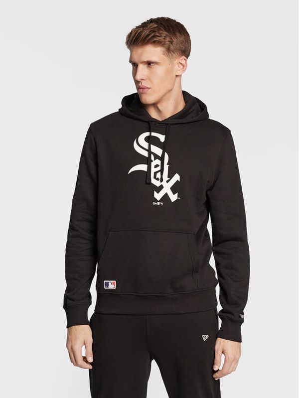 New Era New Era Суитшърт Chicago White Sox Team Logo 11204003 Черен Regular Fit