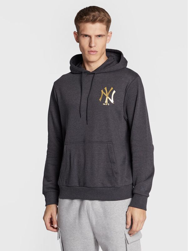 New Era New Era Суитшърт Foil 60284747 Сив Regular Fit