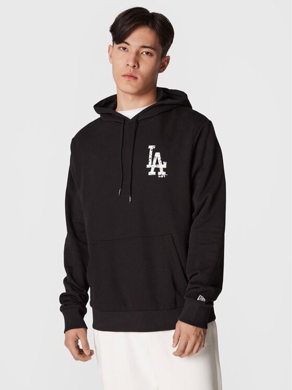 New Era New Era Суитшърт LA Dodgers Logo Infill 60284740 Черен Regular Fit