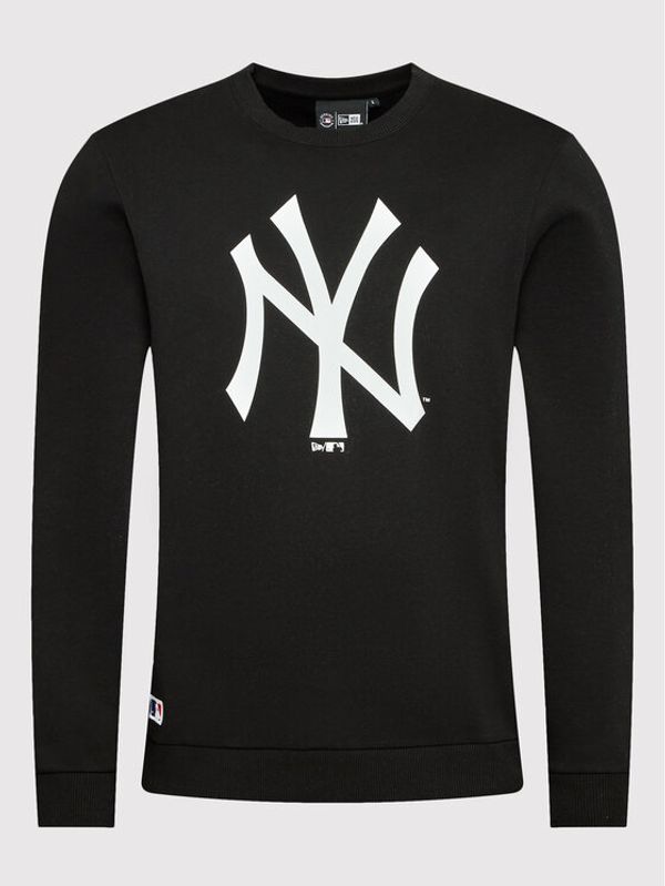 New Era New Era Суитшърт New York Yankees Team Logo 11863705 Черен Regular Fit