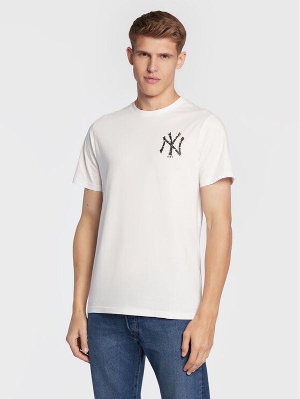 New Era New Era Тишърт New York Yankees Logo Infill 60284710 Бял Regular Fit