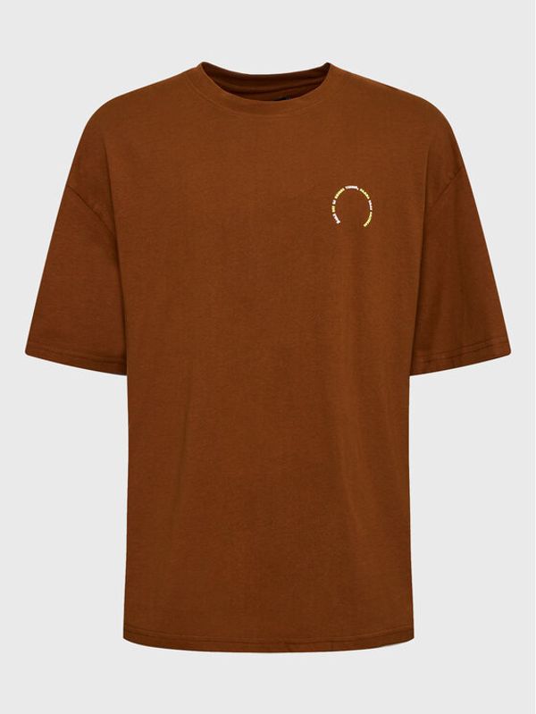 Night Addict Night Addict Тишърт MTS-NA149LOVE Кафяв Relaxed Fit