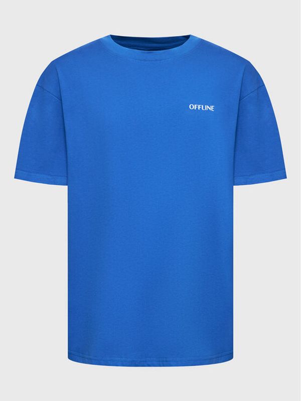 Night Addict Night Addict Тишърт MTS-NA149OFFLINC Син Relaxed Fit