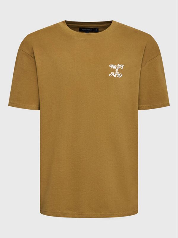 Night Addict Night Addict Тишърт MTS-NA149SKELE Кафяв Relaxed Fit