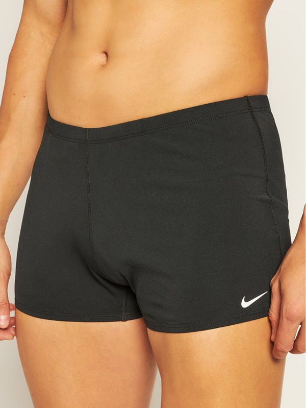 Nike Nike Бански Hydrastrong Solid Aquasho NESSA002 Черен Slim Fit