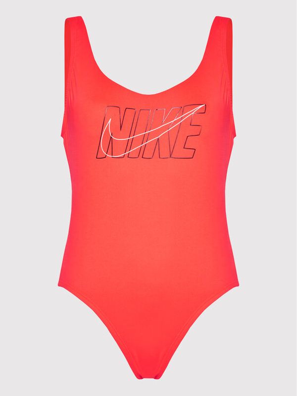 Nike Nike Бански костюм Futura Logo NESSC250 Оранжев