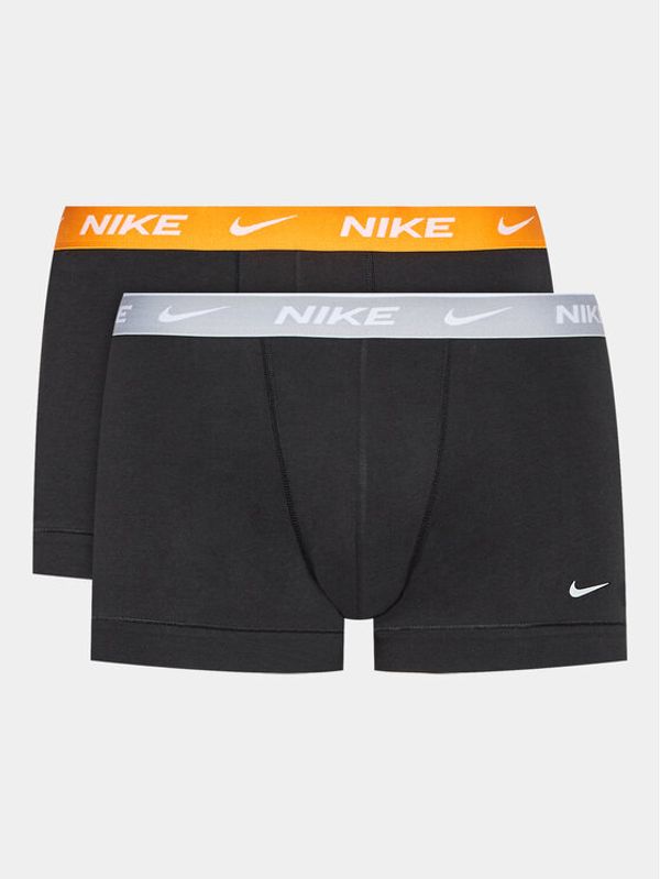 Nike Nike Комплект 2 чифта боксерки 0000KE1085 Черен