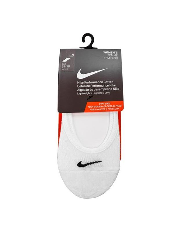 Nike Nike Комплект 3 чифта терлик дамски SX4863 101 Бял