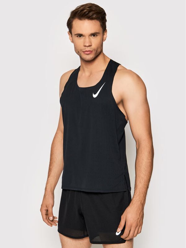 Nike Nike Мъжки топ Aero Swift CJ7835 Черен Slim Fit