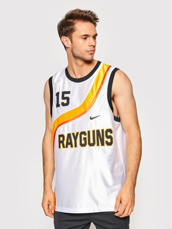 Nike Nike Мъжки топ Rayguns CV1970 Бял Standard Fit