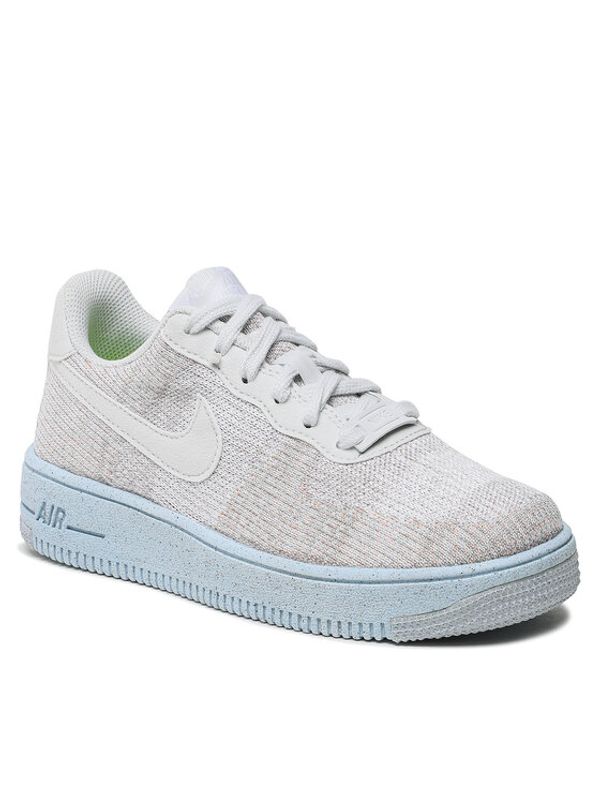 Nike Nike Обувки AF1 Crater Flyknit (GS) DH3375 101 Сив