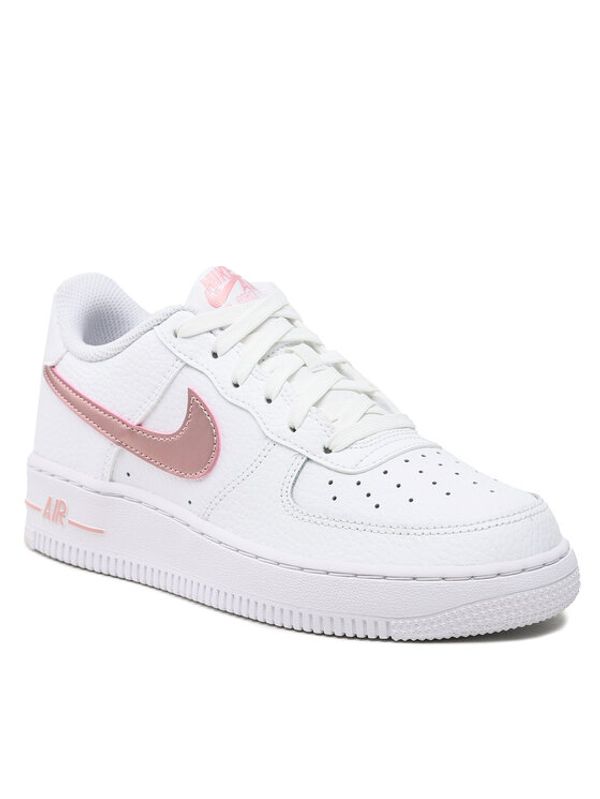 Nike Nike Обувки Air Force 1 (GS) CT3839 104 Бял