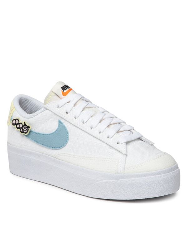 Nike Nike Обувки Blazer Low Platform Se DJ6376 100 Бял