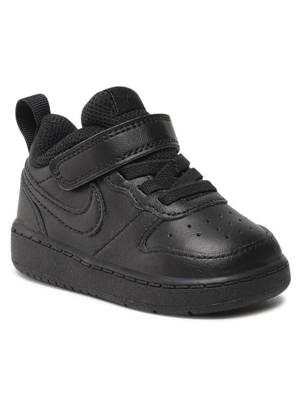 Nike Nike Обувки Court Borough Low 2 (Tdv) BQ5453 001 Черен