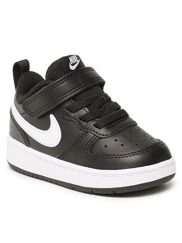 Nike Nike Обувки Court Borough Low 2 (TDV) BQ5453 002 Черен