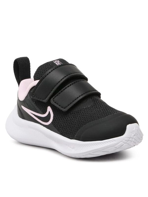 Nike Nike Обувки Star Runner 3 (TDV) Черен