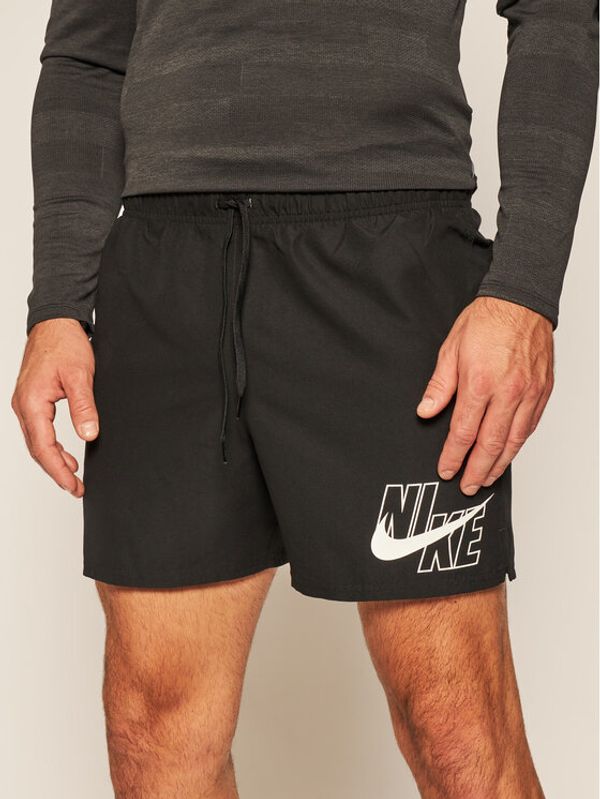 Nike Nike Плувни шорти Logo Lap 5 NESSA566 Черен Standard Fit