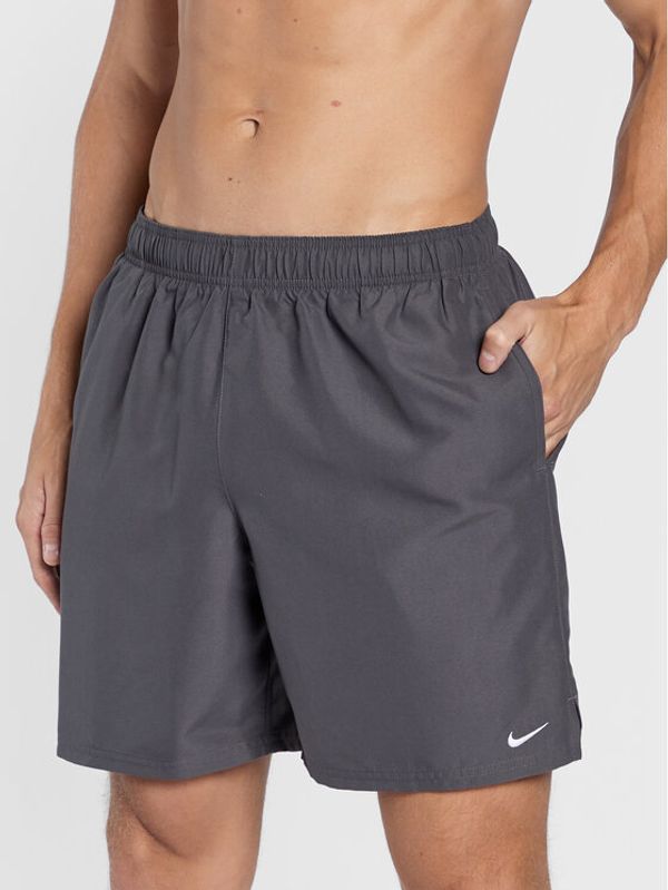Nike Nike Плувни шорти Volley NESSA559 Сив Regular Fit
