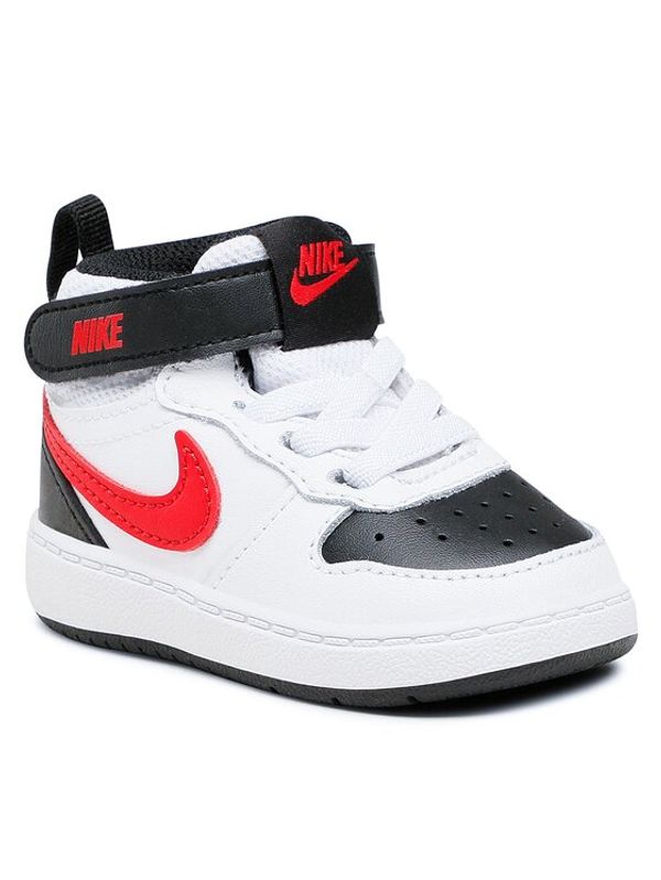 Nike Nike Сникърси Court Borough Mid 2 (TDV) CD7784 110 Бял