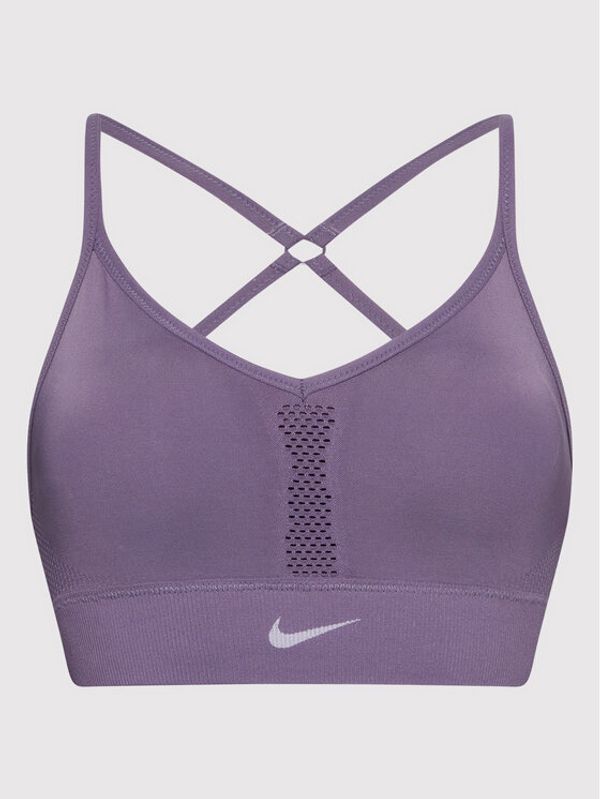 Nike Nike Спортен сутиен Indy Seamless CJ5875 Виолетов