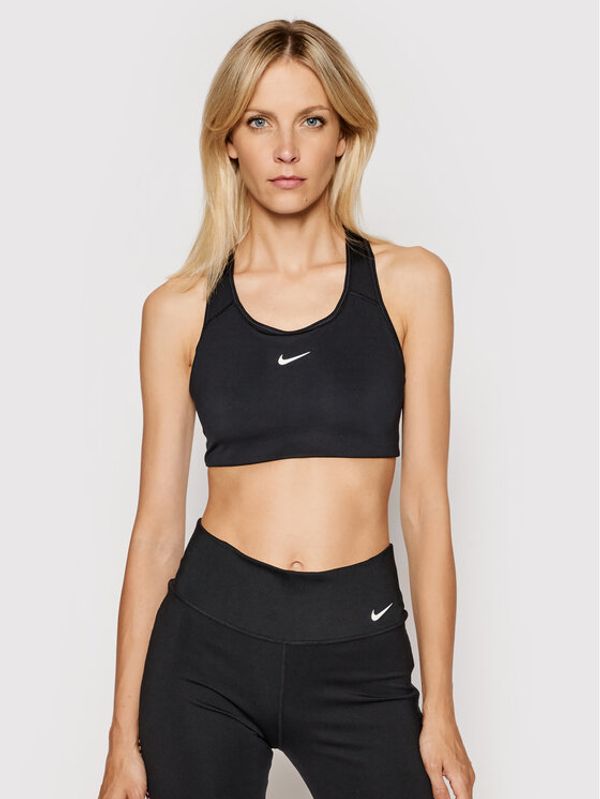 Nike Nike Спортен сутиен Swoosh BV3636 Черен