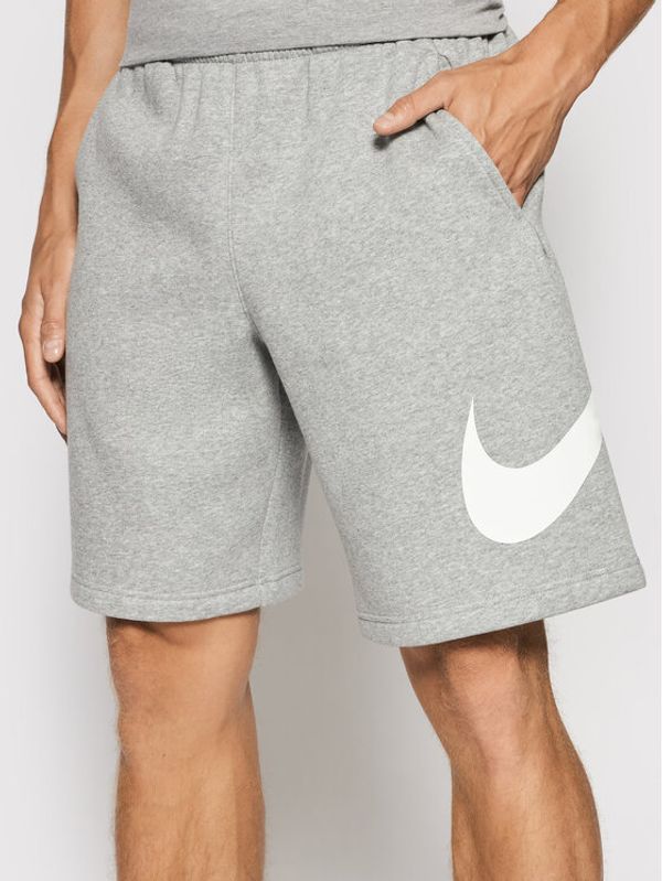 Nike Nike Спортни шорти Club Short Bb BV2721 Сив Standard Fit