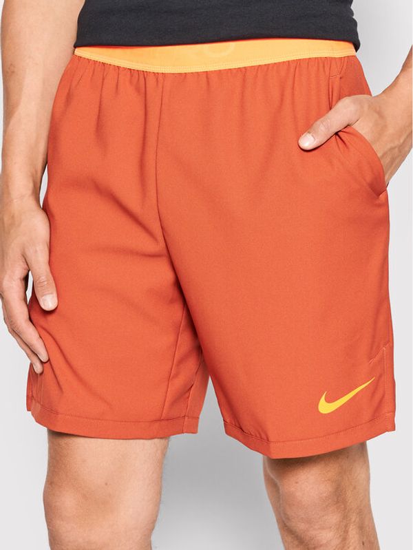 Nike Nike Спортни шорти Pro Flex Vent Max CJ1957 Оранжев Standard Fit