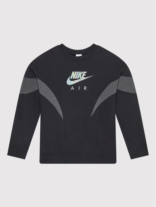 Nike Nike Суитшърт Air DD7135 Черен Loose Fit