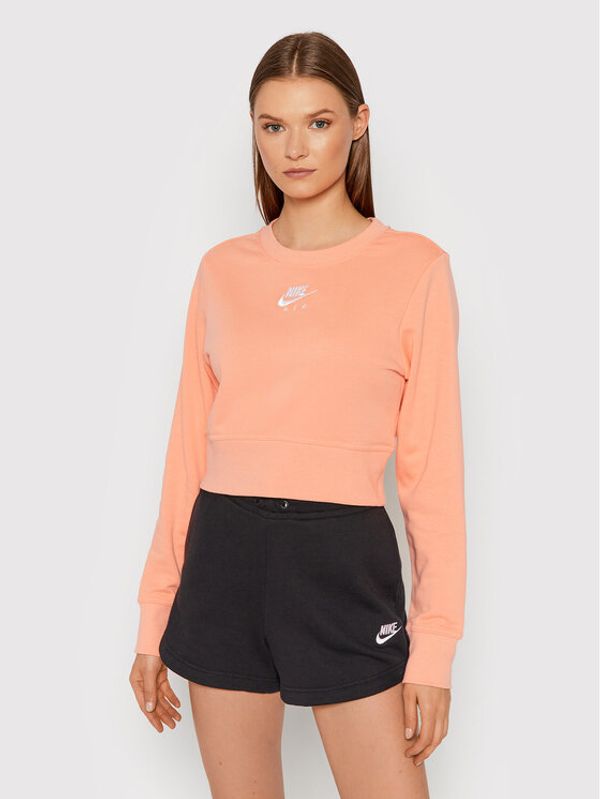 Nike Nike Суитшърт Crew Air DC5296 Оранжев Standard Fit