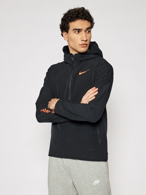 Nike Nike Суитшърт от техническо трико Pro CZ1510 Черен Standard Fit
