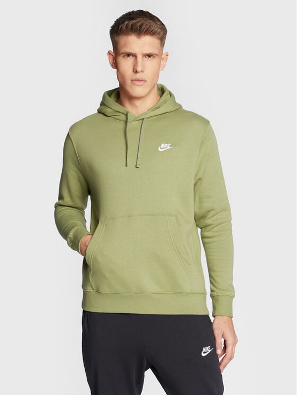 Nike Nike Суитшърт Sportswear Club BV2654 Зелен Regular Fit