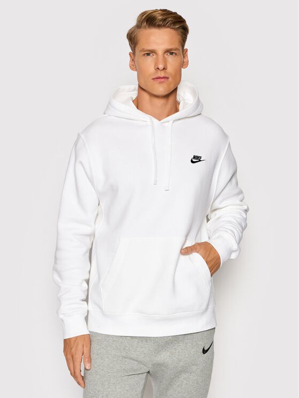 Nike Nike Суитшърт Sportswear Club Fleece BV2854 Бял Standard Fit