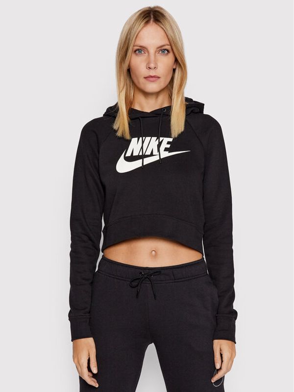 Nike Nike Суитшърт Sportswear Essential CJ6327 Черен Loose Fit