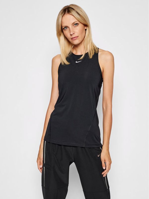 Nike Nike Тениска от техническо трико Pro AO9966 Черен Slim Fit