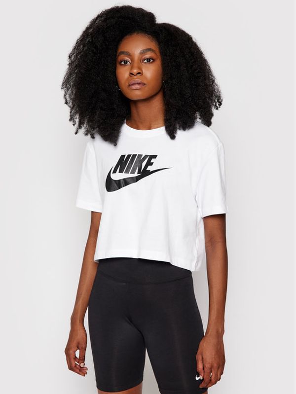 Nike Nike Тишърт Sportswear Essential BV6175 Бял Loose Fit