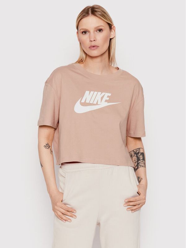 Nike Nike Тишърт Sportswear Essential BV6175 Розов Loose Fit